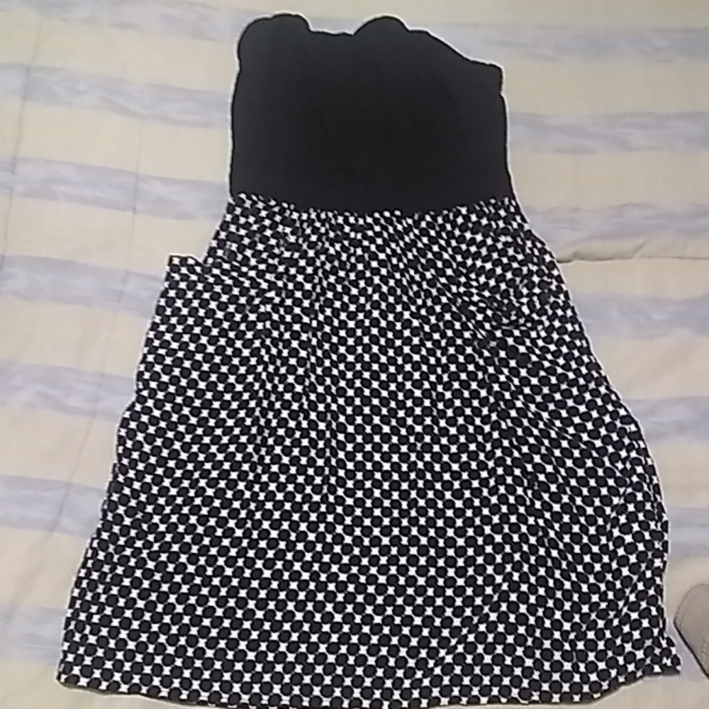 Strapless dress